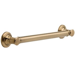Liberty Hardware - Traditional - 18" Decorative Grab Bar in Champagne Bronze