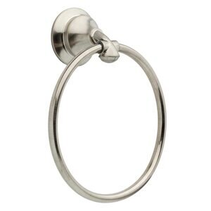 Liberty Hardware - Linden - Towel Ring in Brilliance Stainless Steel
