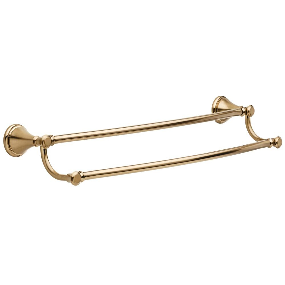 Double Towel Bar in Champagne Bronze
