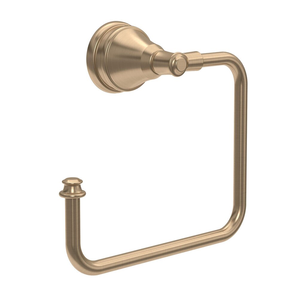 Towel Ring in Champagne Bronze