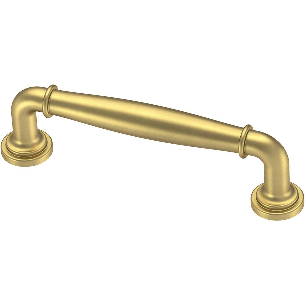 3 3/4" (96mm) Centers Classic Elegance Pull in Modern Gold