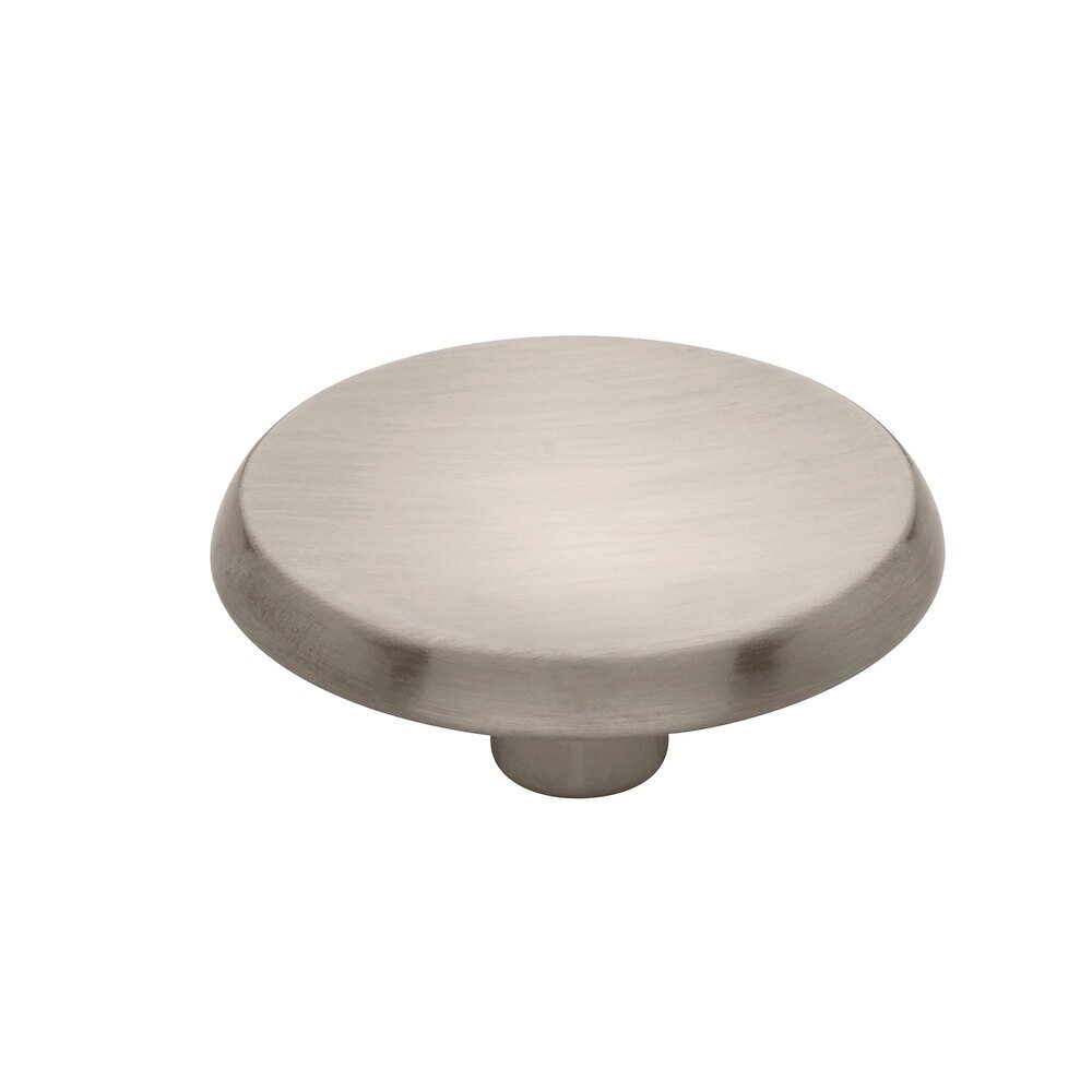 1-7/16" (36mm) Concave Round Knob in Satin Nickel