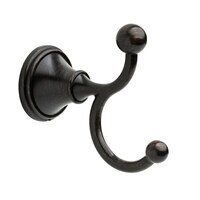 Venetian Bronze with Copper Highlights Single Wall Hook 5 pk Liberty 1-13/16 in 