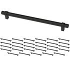 (30 Pack) 8 13/16" (224mm) Centers Simple Wrapped Bar Pull in Matte Black
